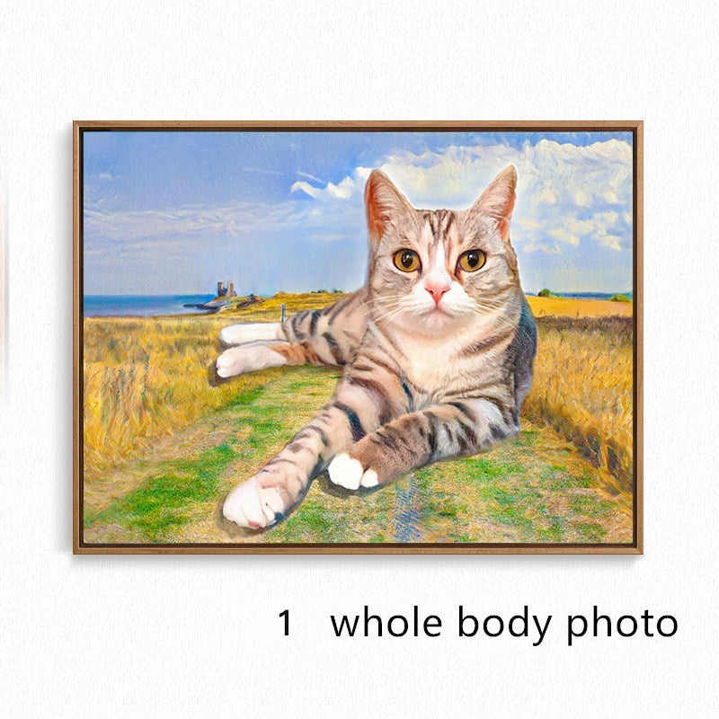 Cherish Your Pet Forever in Custom Artwork