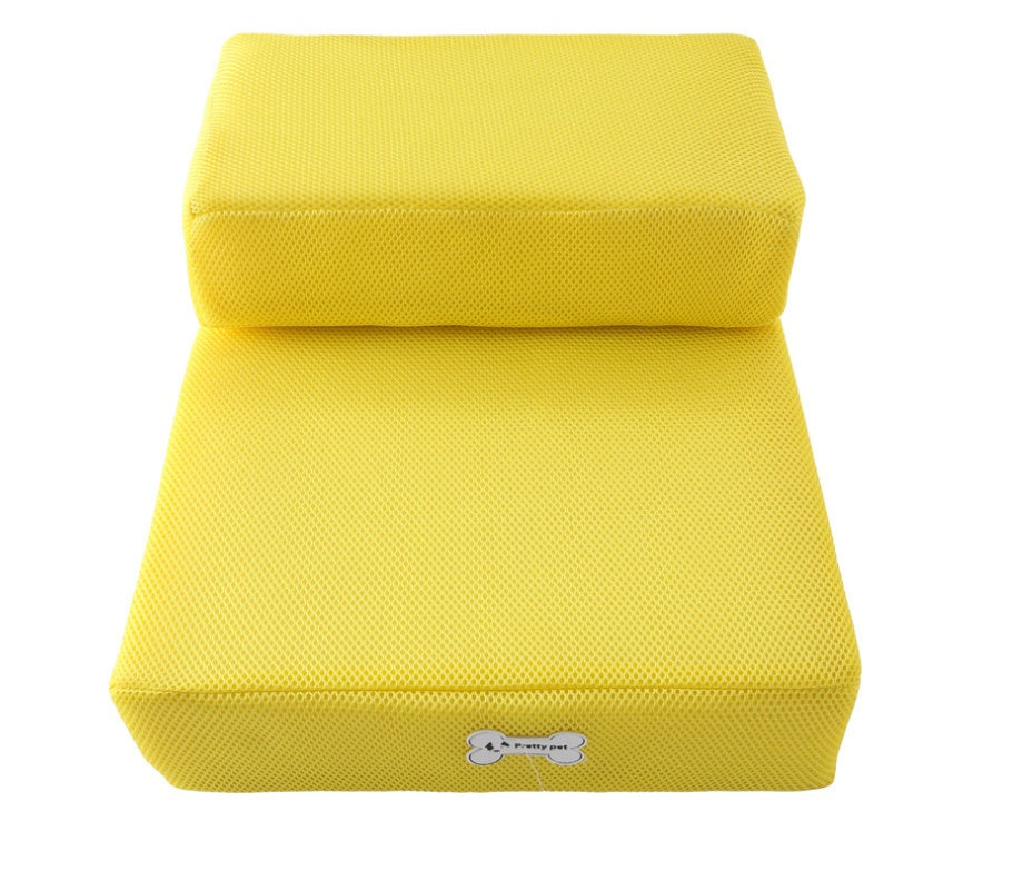 Cozy Foldable Pet Stairs – Breathable, Washable & Portable