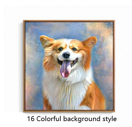 Cherish Your Pet Forever in Custom Artwork