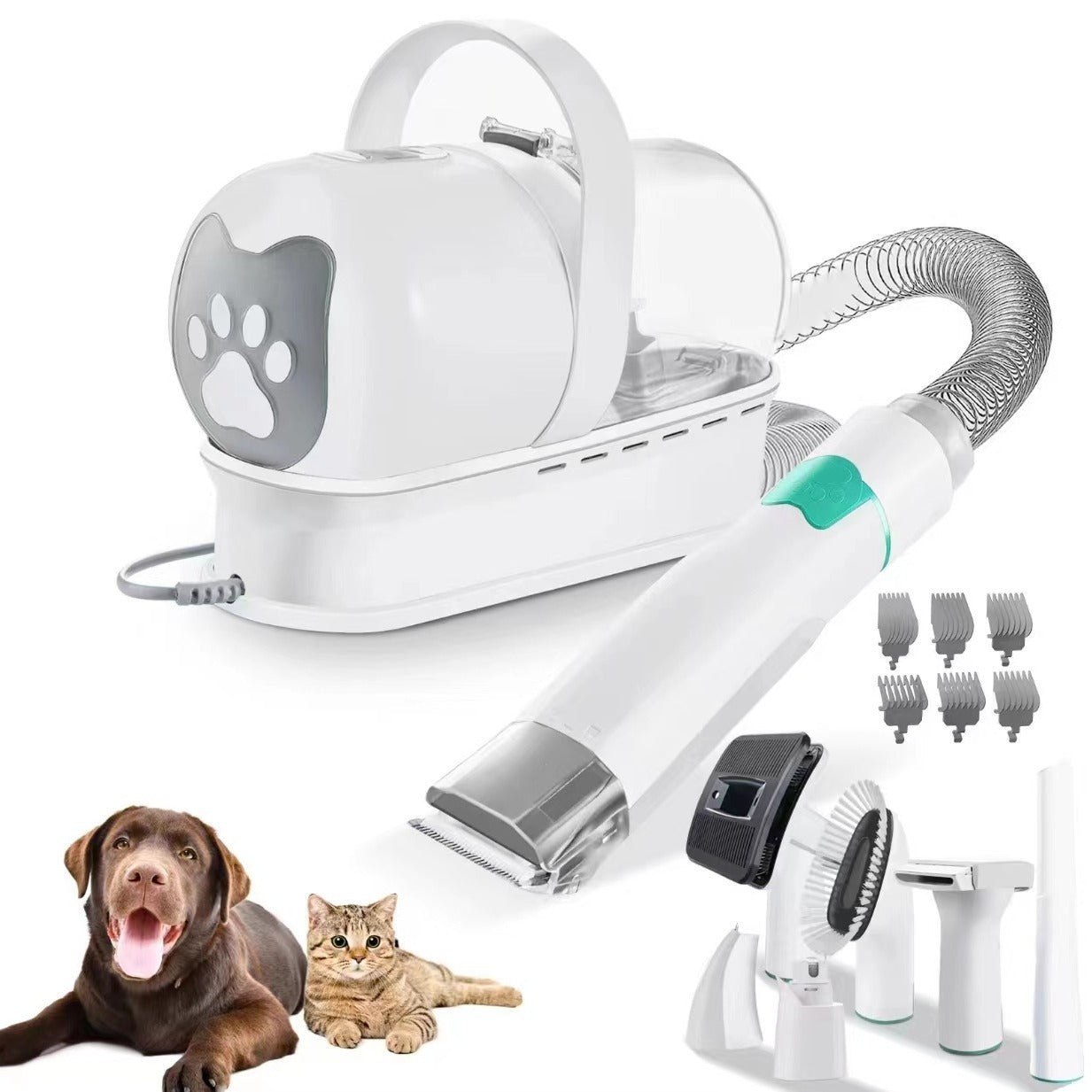 Happy Pet, Clean Home: Grooming Vacuum 7-in-1